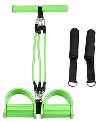 Produktbild von Elastisches Bauchmuskeltrainingsgerät mit Schaumstoffgriffen