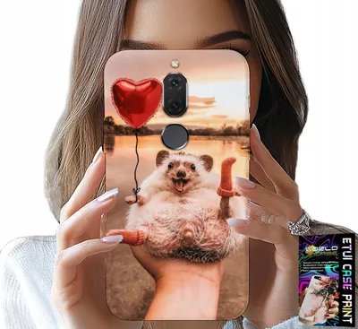 Produktbild von Hülle Für Huawei Mate 10 Lite - Gedruckter Niedlicher Pygmäen-Igel, Etui
