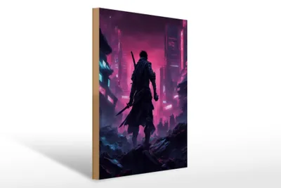 Produktbild von Holzschild 20x30cm Ausgesetzter von Synthopolis-City