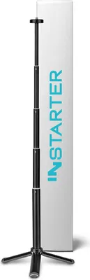 Image de Instarter Trépied de table avec bras télescopique pour caméras, smartphones & lampes – Mini-trépied jusqu’à 1kg, également utilisable comme perche