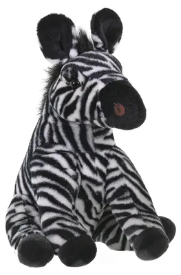 Image de Solidchoice - Peluche Zèbre, 30 cm
