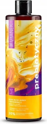 Zdjęcie produktu dla VIANEK Prebiotyczny Płyn micelarny z witaminą C, 400 ml