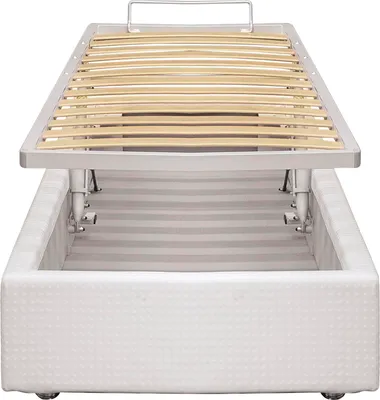 Produktbild von Aufklappmechanik Pratik Standard, Stahl weißaluminium