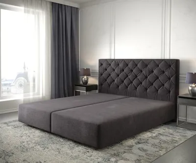 Produktbild von DELIFE Boxspringgestell Dream-Great 180x200 cm Mikrofaser Schwarz