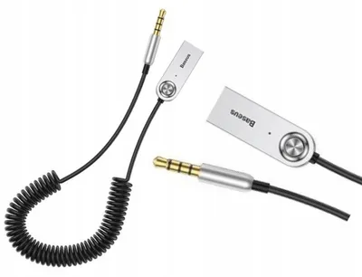 Produktbild von Baseus Bluetooth USB AUX Adapter Transmitter für Auto