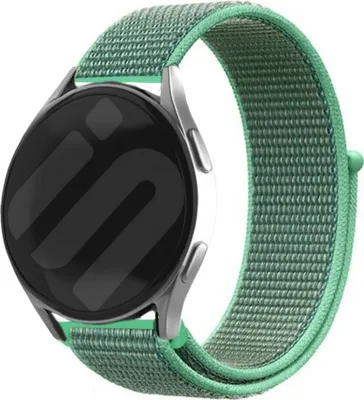 Produktbild von Strap-it Samsung Galaxy Watch 6 - 44mm Nylon Armband (Minze)