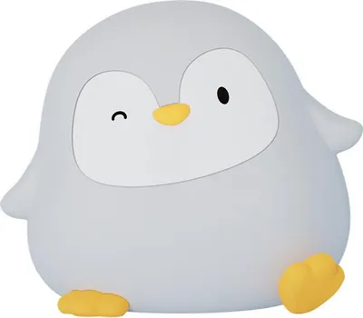 Image de INF Veilleuse Pingouin - Silicone Souple Rechargeable pour Enfants