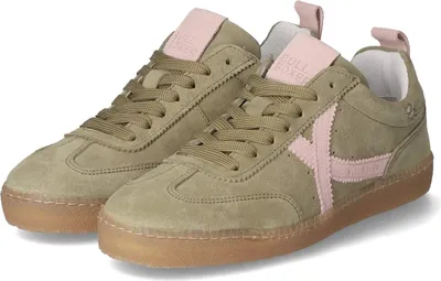 Produktbild von Bullboxer Damen Low Sneaker Grün Rauleder Größe: 41