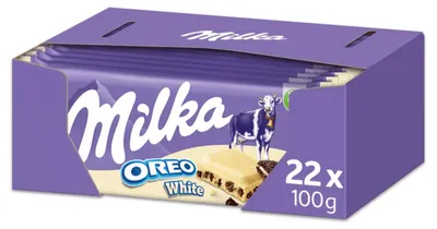 Immagine prodotto di Compressa Milka Oreo Bianco (22x 100gr)
