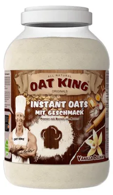 Produktbild von LSP Oat King Instant Flavoured Oats (4000g) Vanilla - Funktionelle Lebensmittel - Superfoods