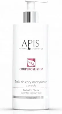Produktbild von Apis Couperose Stop, Naczynkowe Hauttonikum Mit Acerol, 500 Ml