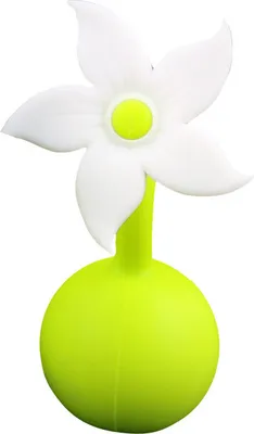 Produktbild von Haakaa Milchpumpe Blumenverschluss - Weiß