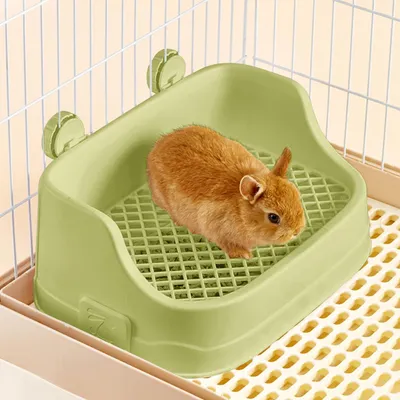 Produktbild von Entfernbare Kaninchentoilette mit großem Behälter für Kleintiere