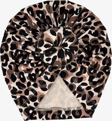 Produktbild von Go Go Gadget – Baby – Turban – Haarband – Kopfbedeckung – Mütze – Panther-Aufdruck