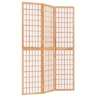 Zdjęcie produktu dla vidaXL 3-częściowy składany parawan w stylu japońskim 120x170 cm