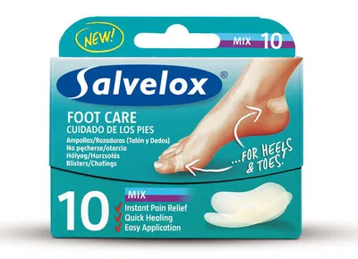 Produktbild von Salvequick Fußpflegemischung Blisterpackungen 10 Einheiten