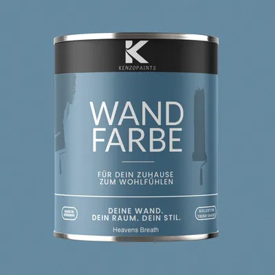 Produktbild von Kenzopaints 750ml Wandfarbe Designfarbe Innenfarbe - Heavens Breath