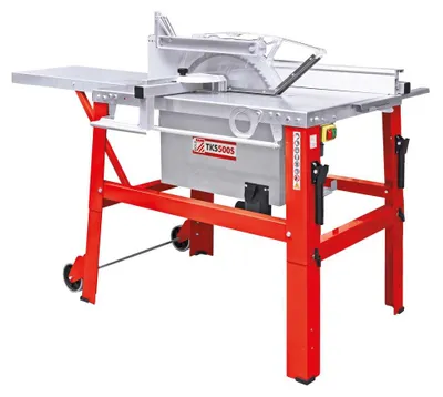 Image de Holzmann TKS500S_400V, 2800 RPM, 15 cm, 31 cm, 110 dB, Freestanding, Rouge, Acier inoxydable