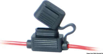 Produktbild von Torpedosicherungshalter, wasserdicht m. 2-Drähte