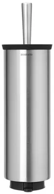 Image de Brabantia Garniture WC & Brosse, Brosse à WC, Brosse à WC De Luxe, Acier inoxydable mat, 427183
