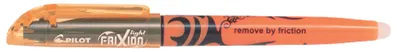 Obrázok produktu pre Pilot FriXion Light, 1 kusov, Oranžová, Štetinkové zakončenie, Čierna, Oranžová, Kolo, 4 mm