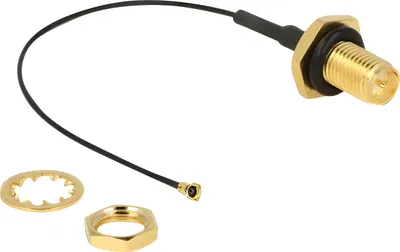 Obrázek produktu pro Delock Antennenkabel - RP-SMA (W) bis MHF4 (M)