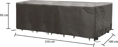 Produktbild von Winza Outdoor Covers - Gartenmöbelzubehör - Gartenmöbel-Schutzhüllen - Premium Abdeckung/Schutzhülle Gartenmöbelset - 310x180x95 cm
