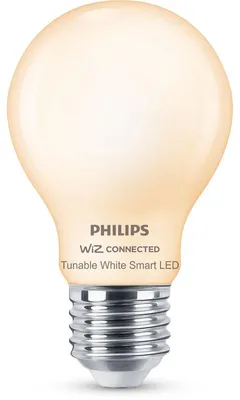 Produktbild von Philips Mattierte Lampe 7 W (entspr. 60 W) A60 E27, Wi-Fi/Bluetooth, Wi-Fi 4 (802.11n), 802.11b, 802.11g, LED, E27, A60, A-Form