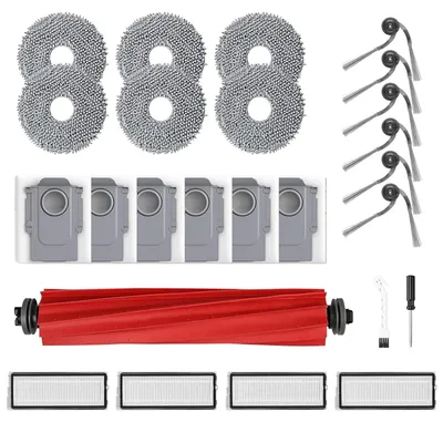 25-teiliges Zubehörset für Roborock QV 35A/QV 35S