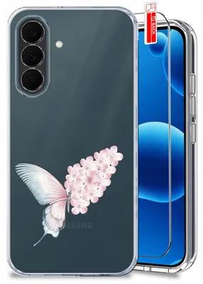 Produktbild von Hülle für Samsung Galaxy A37 5G – Frühlingsmotive, Frühling, Blumen, transparente Hülle aus Glas