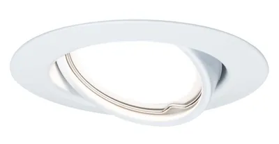 Produktbild von TIP NicePrice Einbauleuchten Set LED schwenkbar 1x3W 230V GU10 51mm Weiß