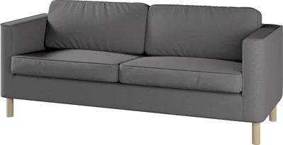 Produktbild von Dekoria Bezug für Pärup 3-Sitzer Sofa, dunkelgrau,