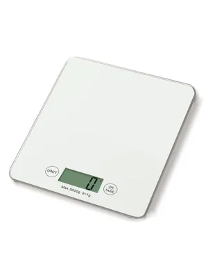 Productafbeelding van WEIS Keukenweegschaal, 5 kg, digitaal, wit