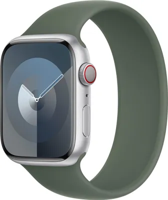 Image de Bracelet solo en silicone Apple pour Apple Watch | 38/40/41/42 mm - Taille 8 - Cypress