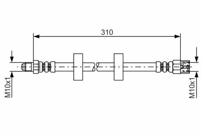 Produktbild von Bosch Bremsschlauch  1 987 476 217