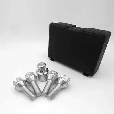 Obrázek produktu pro Zámky ráfků M12x1,25, 31 mm, kuželový výstupek 60°, SW17, zámek kola pro