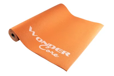 Image de Wonder Core - Tapis de yoga bicolore – Orange/gris