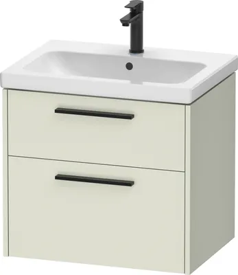 Immagine prodotto di Duravit D-Code Meuble sous-lavabo, 1 tiroir, 634x460mm, découpe siphon, avec poignée, DC46710BDHH0000, DC46710BDHH0000