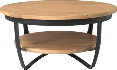 Produktbild von Starfurn - Paras Couchtisch - Braun - 70x70x35 cm