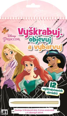 Produktbild von Kratzen, entdecken, ausmalen - Disney-Prinzessinnen