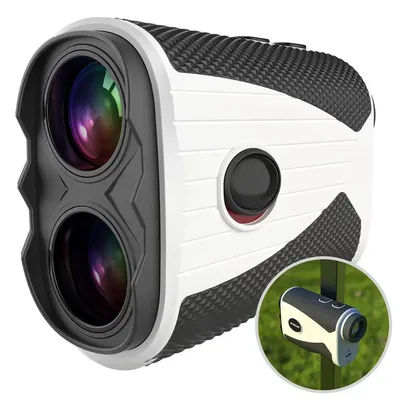 Produktbild von 1200 Yard Golf-Entfernungsmesser mit Neigungsanpassung, 7× Vergrößerung, externem Neigungs-Schalter, schneller Fahnenstangen-Lock mit Vibrationssignal