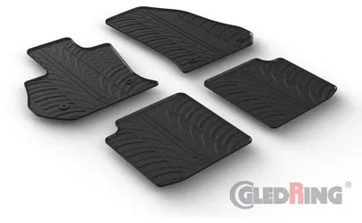 Image de Tapis de sol caoutchouc Gledring Fiat 500L 2017-