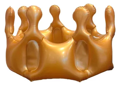 Immagine prodotto di gonfiabile "Re" oro carnevale, Faching re principessa, foto accessorio per JGA, compleanno oro