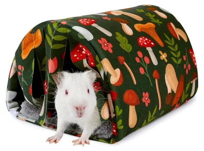 Produktbild von Kuschelhöhle für Meerschweinchen, Kaninchen, Hamster, Igel, Chinchillas, Bartagamen und Frettchen