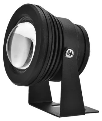 Obrázok produktu pre 12 V, 10 W, RGB LED bodové osvetlenie do akvária, bazénu, záhrady, podvodné, čierne