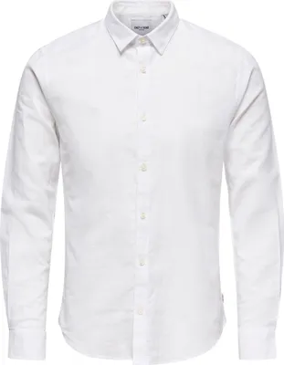 Produktbild von ONLY & SONS Leichtes Langarm Hemd ONSCAIDEN Größe: XXL (45/46)