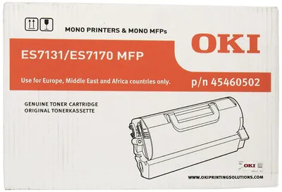 Obrázok produktu pre OKI 45460502, 36000 strany, Čierna, 1 kusov