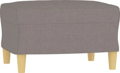 Produktbild von vidaXL Fußhocker Taupe 60x50x41 cm Stoff