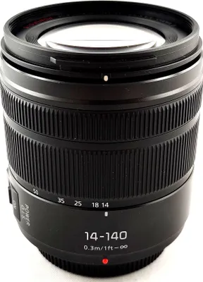 Produktbild von Panasonic G VARIO 14-140mm, Telezoom-Objektiv, 14/12, 14 - 140 mm, Bildstabilisator