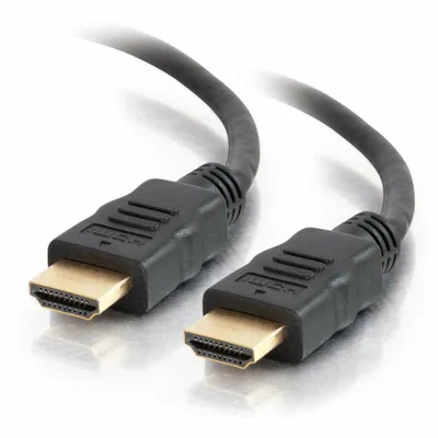 Produktbild von C2G 0,9 m High Speed HDMI-Kabel mit Ethernet - 4K 60 Hz, 0,9 m, HDMI Typ A (Standard), HDMI Typ A (Standard), 3D, 18 Gbit/s, Schwarz